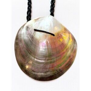 Large Shell Pendant Necklace
